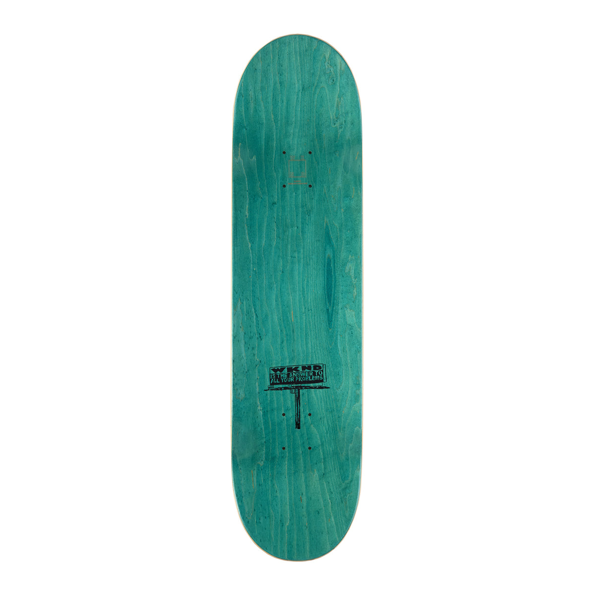 WKND - Nikolai Piombo SD3 Black Deck - 8" WB | 8.25" MC