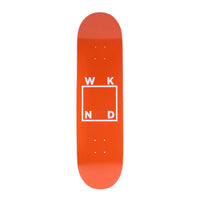 WKND - Logo Board Orange - 8.125 WB"