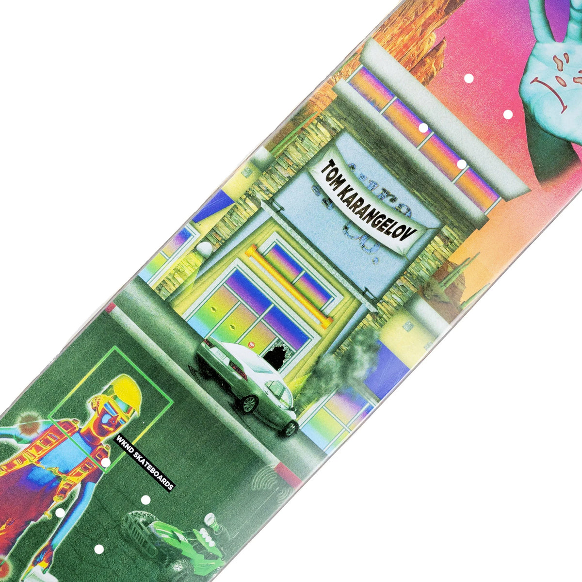 WKND - Scorcho Tom Karangelov Deck - 8.25"CT|8.5"MP - WKND Skateboards UK