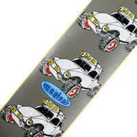 WKND - Buggy Alert Christian Maalouf Grey Glitter Deck - 8.125"SB | 8.5"TH - WKND Skateboards UK