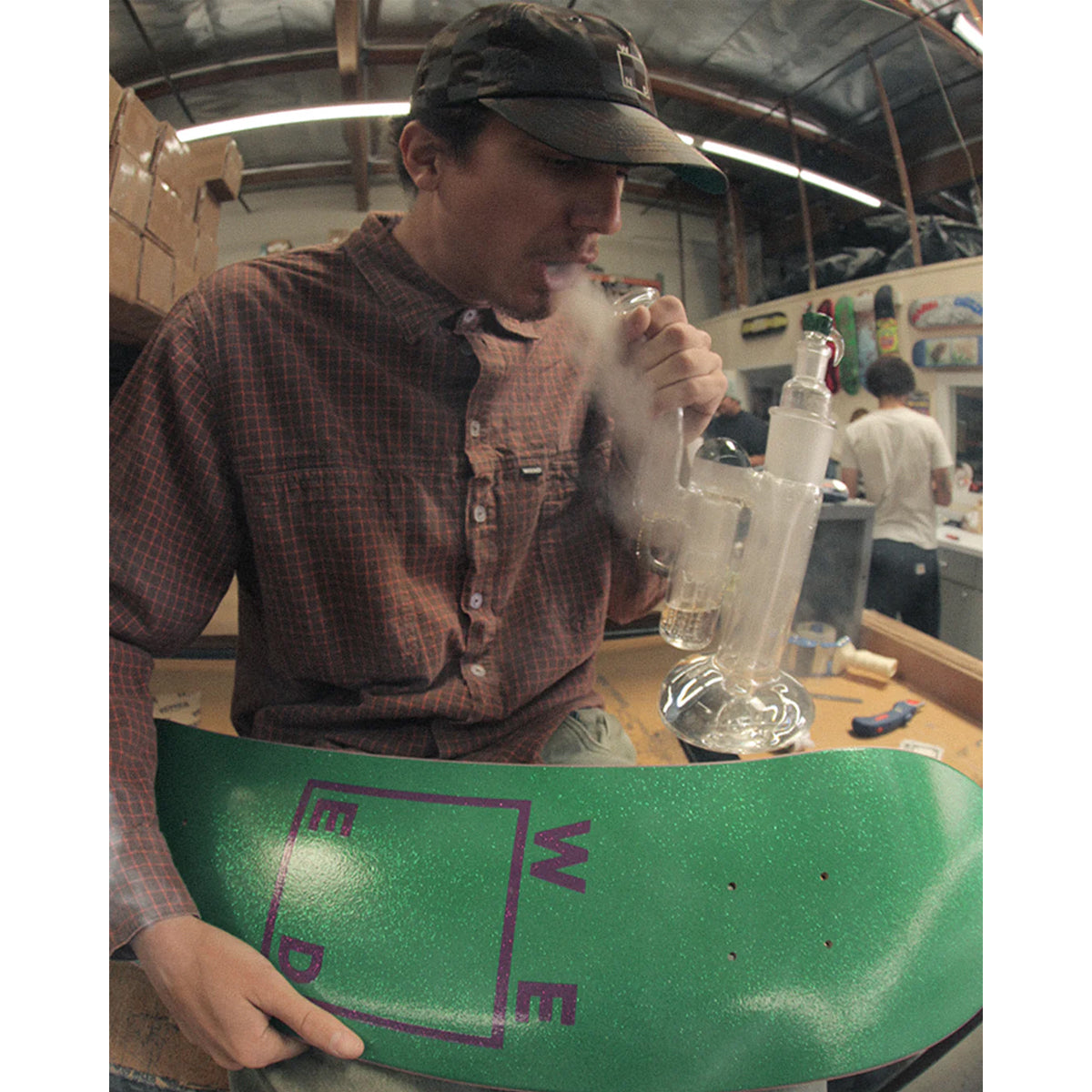 WKND - Weed Logo Deck - 8"MC | 8.25"MC | 8.5"MC - WKND Skateboards UK