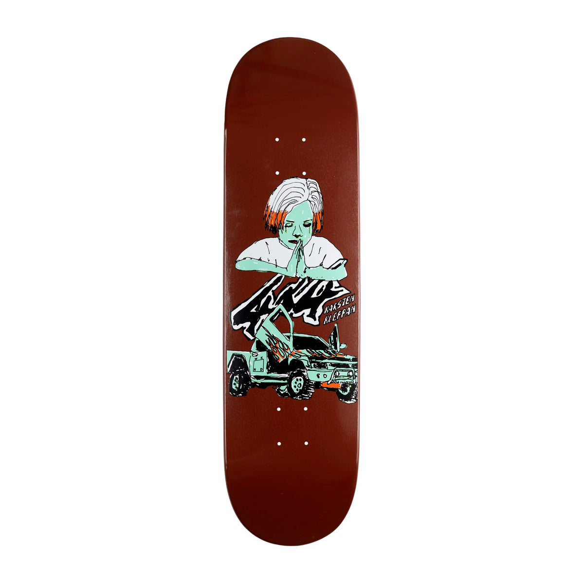 WKND - Thy Kingdom Come Karsten Kleppan Deck - 8.375" - WKND Skateboards UK