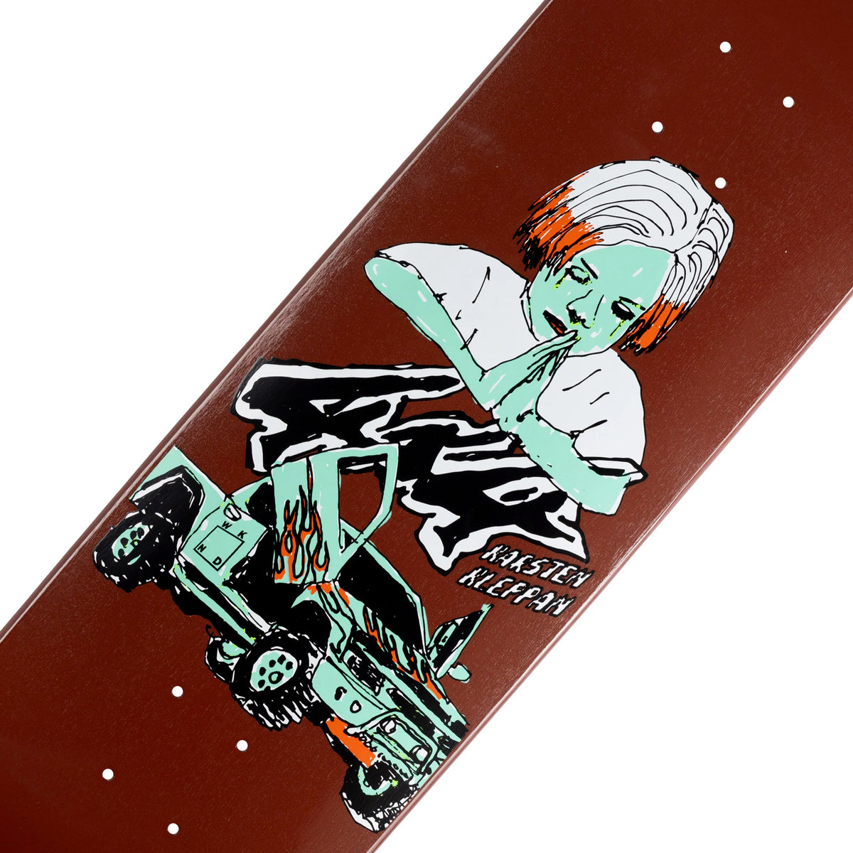 WKND - Thy Kingdom Come Karsten Kleppan Deck - 8.375" - WKND Skateboards UK