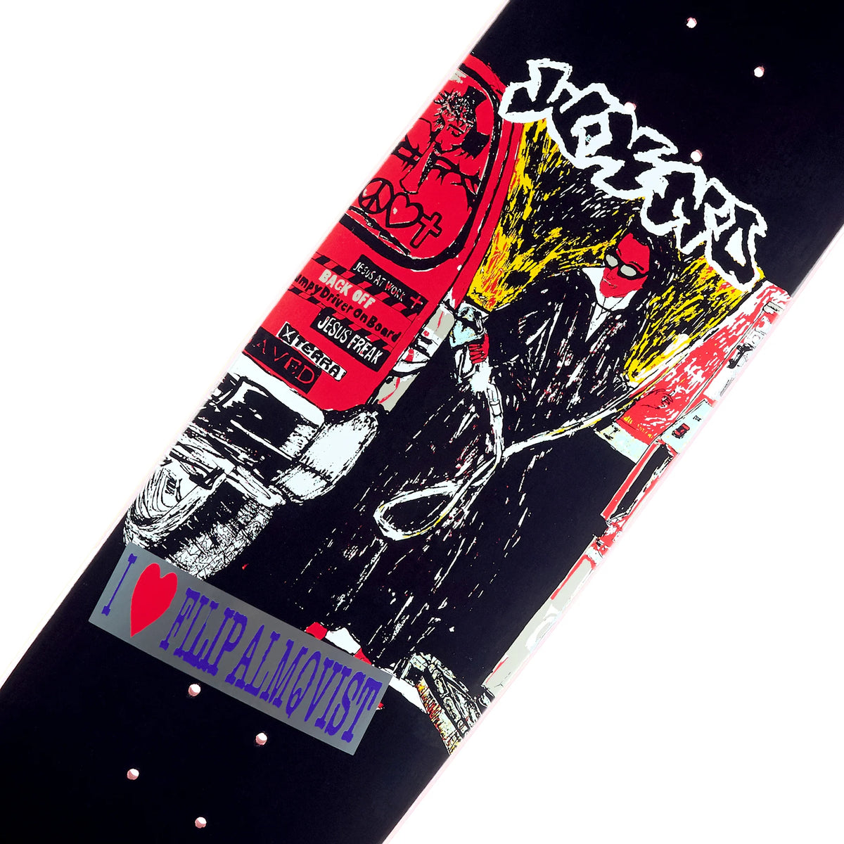WKND - "Jesus Freak" Filip Almqvist Deck - 8.25PS" | 8.375WB" - WKND Skateboards UK