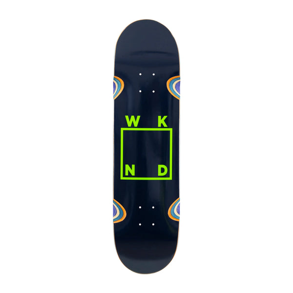 WKND - Logo Team Navy/Green Deck - 8.25CS(WW)" - WKND Skateboards UK
