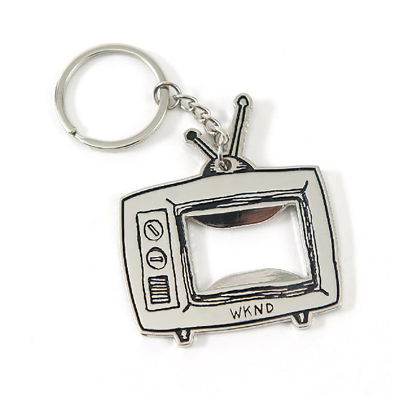 WKND - TV Logo Bottle Opener Keychain - Metal