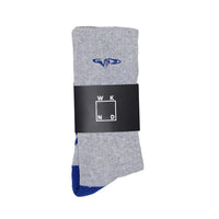 WKND - Fishbone Sock - Heather Grey