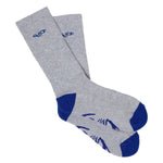 WKND - Fishbone Sock - Heather Grey
