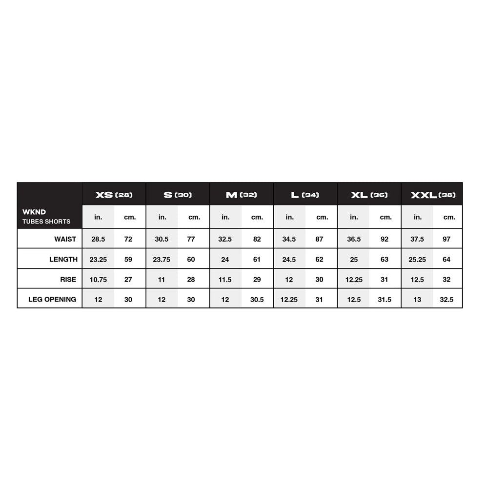 WKND - WKND x Oblivion Tubes Board Shorts - Grey