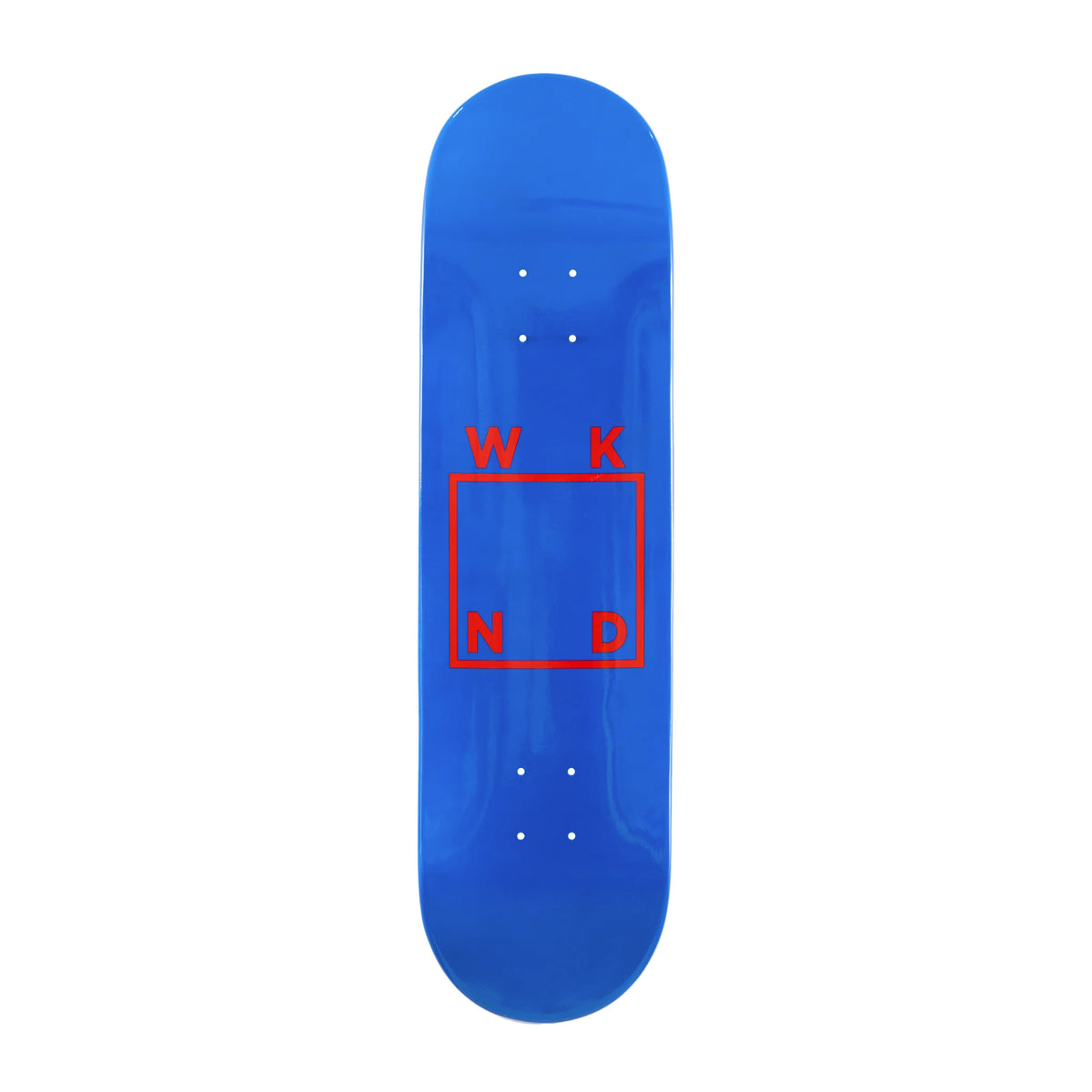 WKND - Logo Team Royal/Red Deck - 7.75" | 8.25CT" | 9" - WKND Skateboards UK