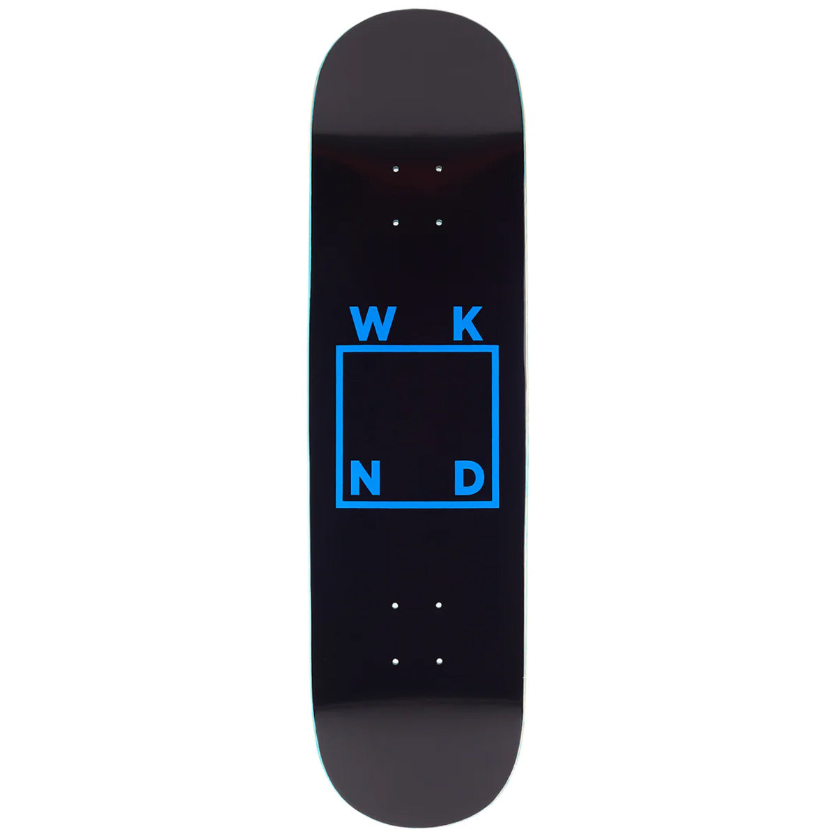 WKND - Logo Board Black - 8.375" SN - WKND Skateboards UK