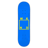 WKND - Blue/Yellow Logo Deck - 8.125" | 8.25" - WKND Skateboards UK