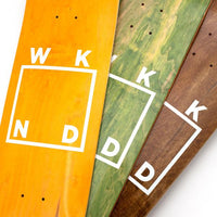 WKND -  White Logo Deck - 8" | 8.25" | 8.5" - WKND Skateboards UK