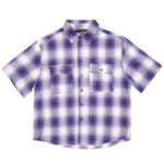 WKND - Wilson Shirt - Purple Plaid - WKND Skateboards UK